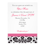 Elegant pink Corporate party Invitation invitations