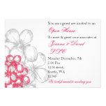 elegant pink Corporate party Invitation invitations