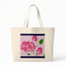 "Elegant Pink Lavender Rose" Bag