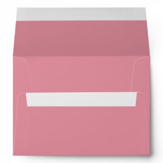 Elegant Pink Linen Envelopes