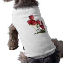 Elegant Pink Roses pet clothing by alternateworlds Elegant Pink Roses pet clothing
