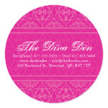 Elegant Pink Stickers