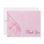 Elegant Pink Thank you cards Personalized Invites