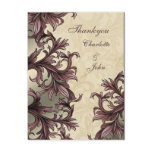 Elegant pink Thank You Cards