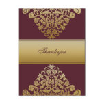 Elegant pink Thank You Cards Postcards