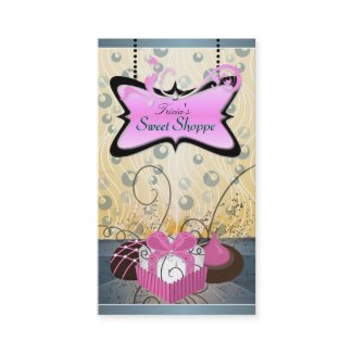 cookie bakery business card