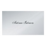 Elegant Platinum Business Card