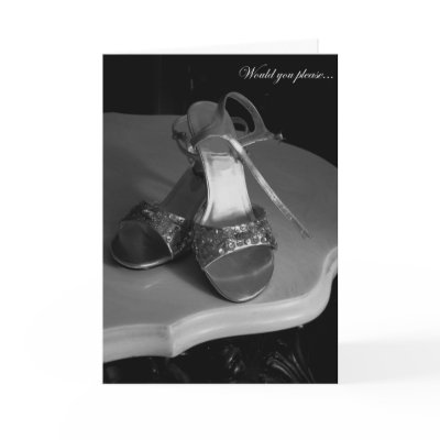 Elegant Please Be My Bridesmaid Invitation Card
