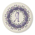Elegant Plum "A" magnets