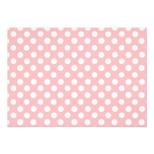 Elegant Polka Dot Bridal Shower Invitations