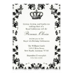 Elegant Princess Birthday Party Invitation