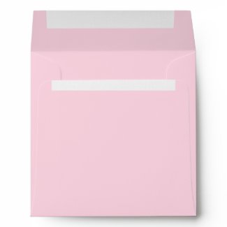 Elegant Pure Pink Linen Envelopes