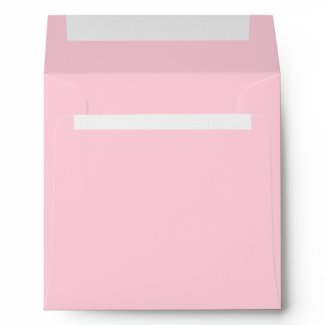 Elegant Pure Pink Linen Envelopes