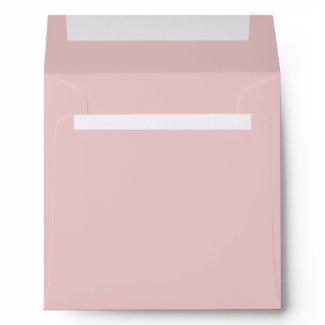 Elegant Pure Pink Linen Envelopes
