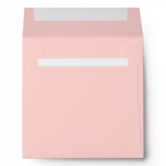 Elegant Pure Pink Linen Envelopes