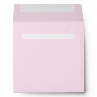Elegant Pure Pink Linen Envelopes