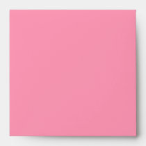 Elegant Pure Pink Linen Envelopes envelopes