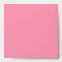 Elegant Pure Pink Linen Envelopes