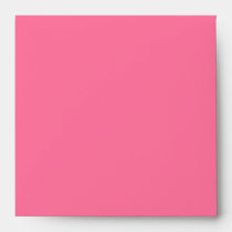 Elegant Pure Pink Linen Envelopes envelopes