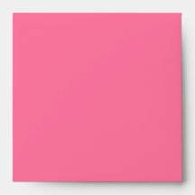 Elegant Pure Pink Linen Envelopes