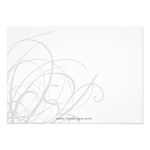 elegant purple Corporate party Invitation