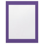 elegant purple damask circles on blue background custom letterhead
