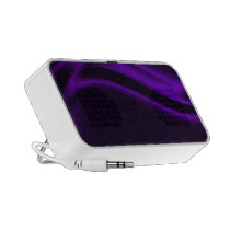 Elegant Purple Silk  Portable Speaker