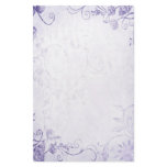 Elegant Purple Vintage Wedding Personalized Stationery