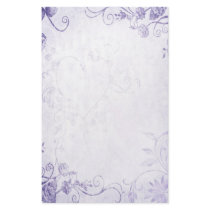 Elegant Purple Vintage Wedding Personalized Stationery