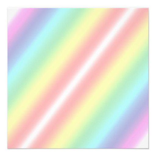 Elegant Rainbow Floral Mrs. Wedding Invitation