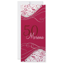 Elegant Red Invitation