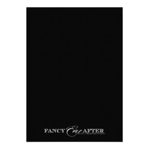 Elegant Rehearsal Dinner Personalized Announcements