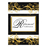 Elegant Retirement Party Invitation invitations
