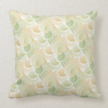 Elegant Retro Art Deco Roaring Twenties Miami Chic Throw Pillow