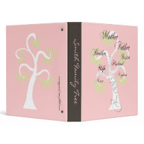 Elegant Roots Blush 3 Ring Binder