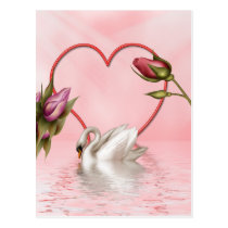 Elegant Rose 3 postcards