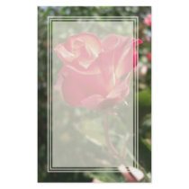 Elegant Rose Blank Stationery by wingedturtle Elegant Rose Blank Stationery