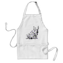 elegant roses aprons