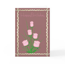 Elegant roses cards
