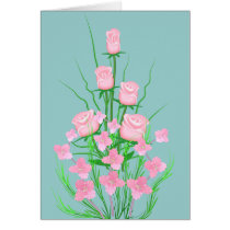 Elegant roses cards