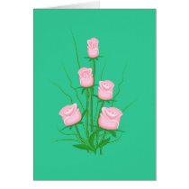Elegant roses cards