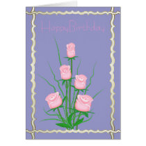 Elegant roses cards