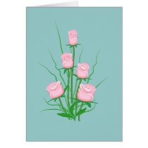 Elegant roses cards