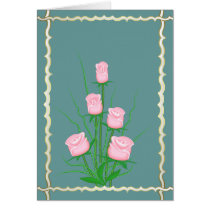 Elegant roses cards