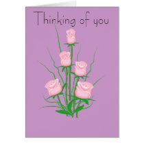 Elegant roses cards