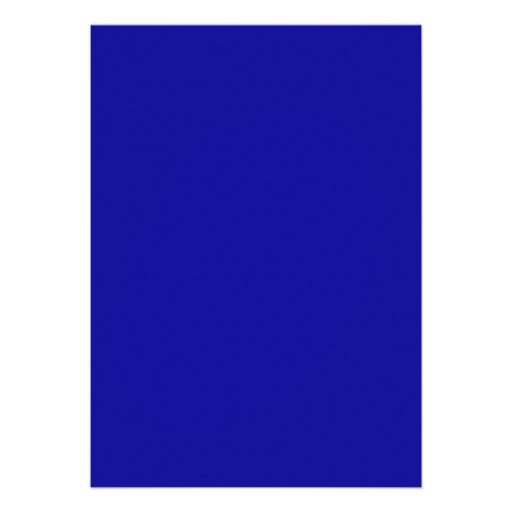 Elegant Royal Blue Wedding Invitations