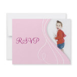 Elegant RSVP cards Announcement