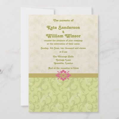 elegant sage green wedding invitation card by funny tshirt