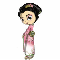Elegant Sakura Geisha photo sculptures by thedustyphoenix Elegant Sakura Geisha photo sculptures