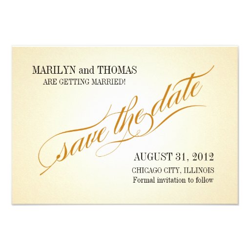 elegant save the date invitations